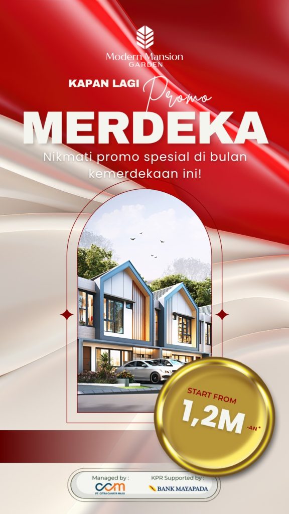 promo modern mansion garden