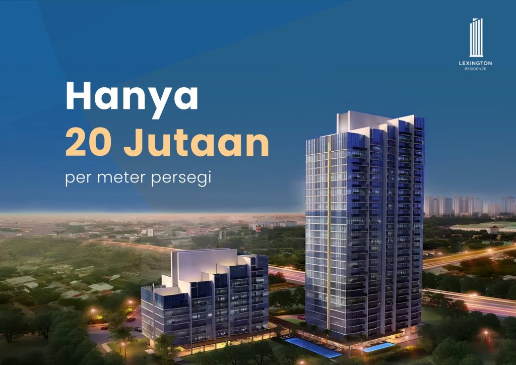 apartemen lexington dijual