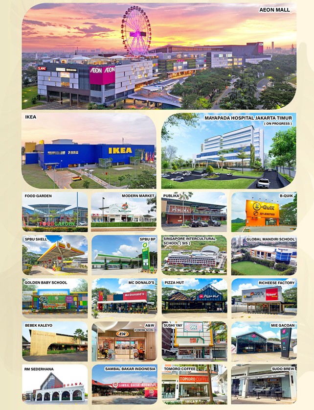 fasilitas jakarta garden city