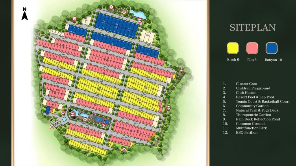 siteplan the mutiara bogor